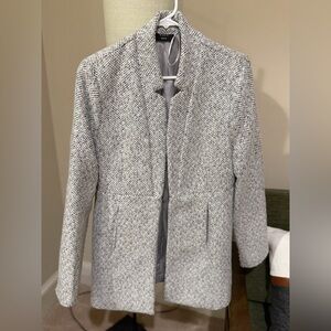 Vici Textured Black and White Coat